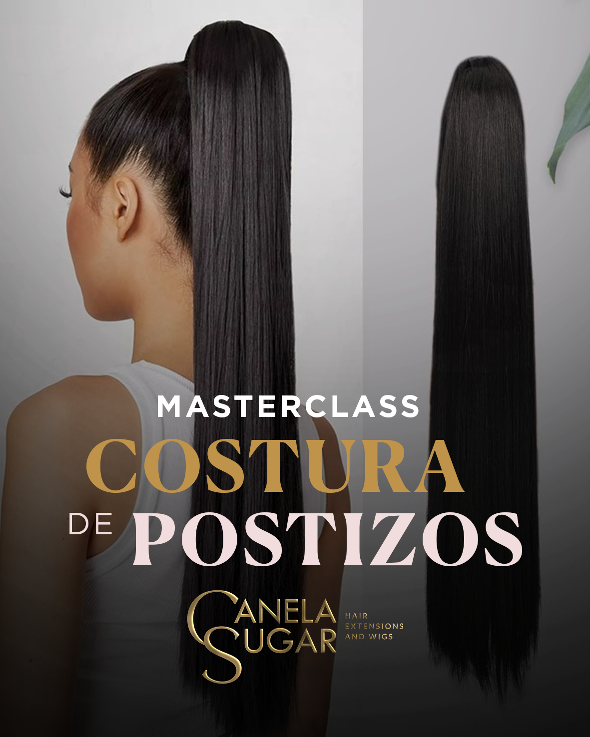 Masterclass en Costura de coletas y extensiones con Clips.