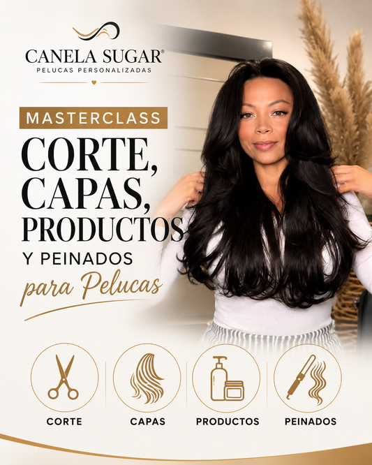 Masterclass Corte, Capas, Productos y Peinados para Pelucas